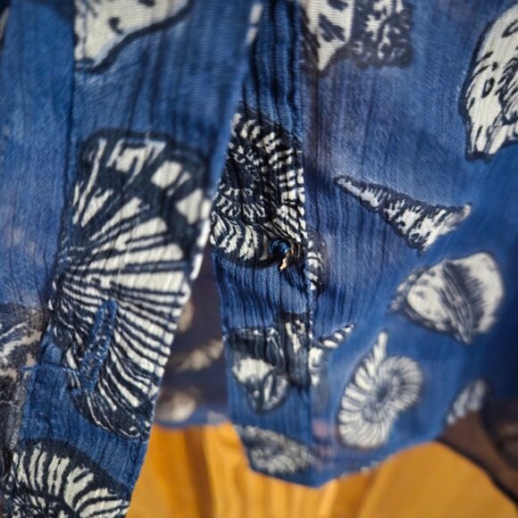 Love Mark heyes shell pattern shirt bnwt size 18 - Picture 6 of 9